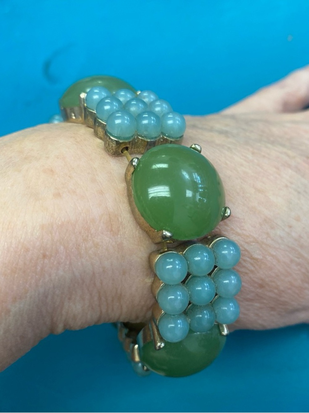 Jade Green colored Bracelet